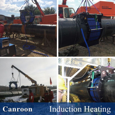 Precise Temperature and Heat Control Induction Heat Treatment Machine 72Kw 2.5-35KHZ Rated Output 0.1-99.9s Heating Time